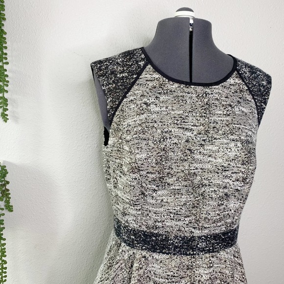 Rachel Zoe Marley Metallic Multi Fit & Flare Mini Dress Women's Size 8 - Picture 3 of 9